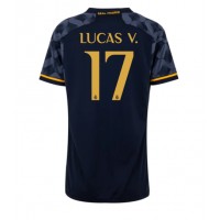 Dámy Fotbalový dres Real Madrid Lucas Vazquez #17 2023-24 Venkovní Krátký Rukáv